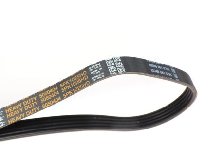 Привідний ремінь генератора dayco 5PK1025HD