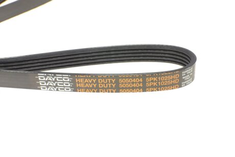 Привідний ремінь генератора dayco 5PK1025HD