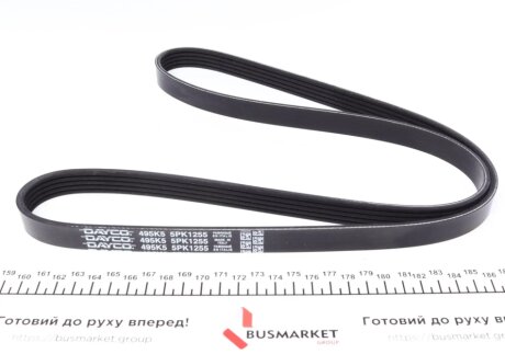 Привідний ремінь генератора dayco 5PK1255