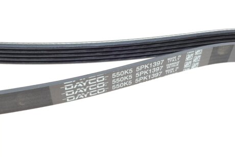 Привідний ремінь генератора dayco 5PK1397