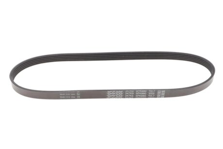 Приводной ремень генератора dayco 5PK880 на Субару Форестер sg5
