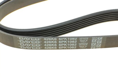 Приводной ремень генератора dayco 6PK1082