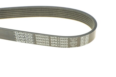 Приводной ремень генератора dayco 6PK1360S