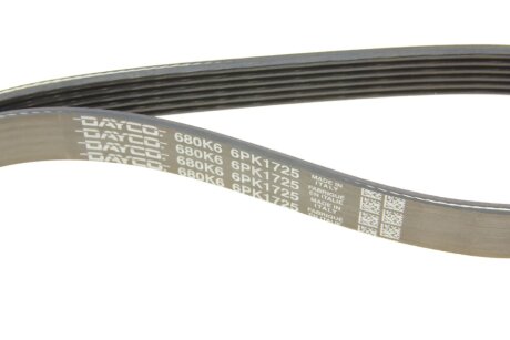 Приводной ремень генератора dayco 6PK1725