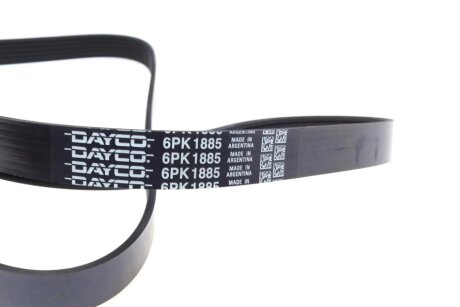 Привідний ремінь генератора dayco 6PK1885