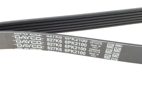 Приводной ремень генератора dayco 6PK2100