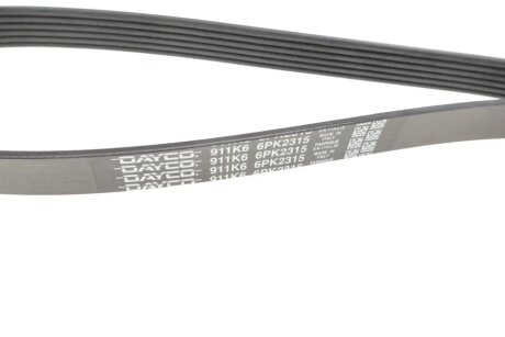 Привідний ремінь генератора dayco 6PK2315