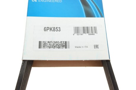 Привідний ремінь генератора dayco 6PK853