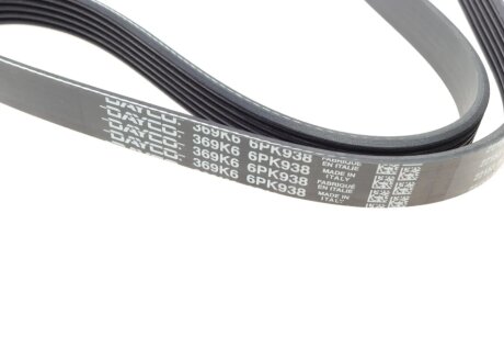Привідний ремінь генератора dayco 6PK938