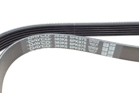 Привідний ремінь генератора dayco 6PK975