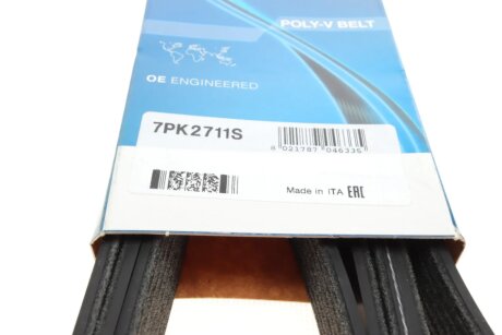 Привідний ремінь генератора dayco 7PK2711S