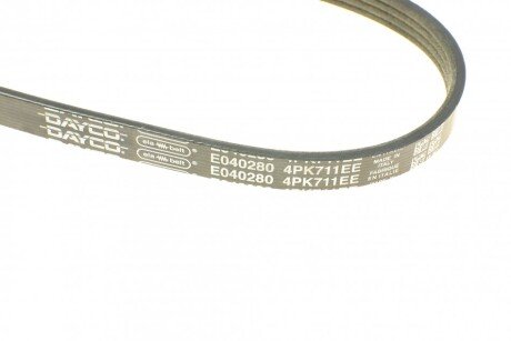 Привідний ремінь генератора dayco 4PK711EE