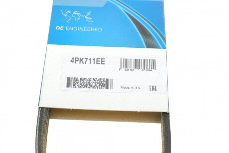 Привідний ремінь генератора dayco 4PK711EE