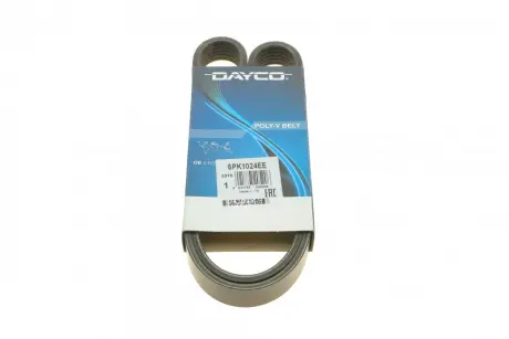 Ремень генератора dayco 6PK1024EE