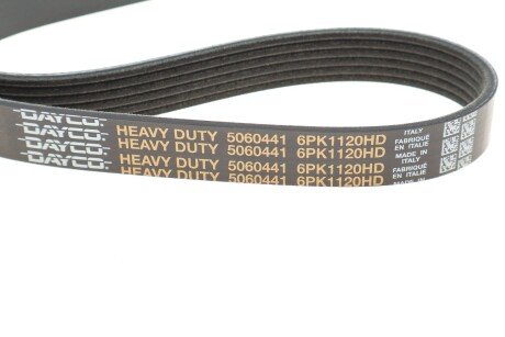 Привідний ремінь генератора dayco 6PK1120HD