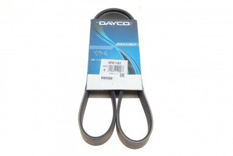 Привідний ремінь генератора dayco 6PK1163 на Бмв 2 Series