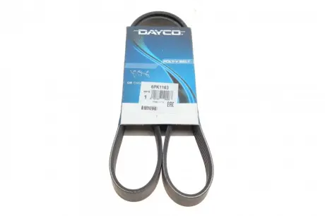 Ремень генератора Dayco 6PK1163