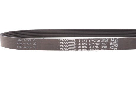 Привідний ремінь генератора dayco 6PK798