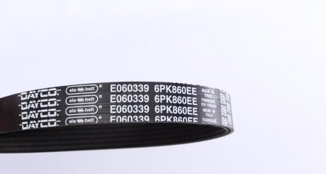 Приводной ремень генератора dayco 6PK860EE