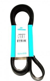 Привідний ремінь генератора dayco 7DPK2074 на Фольксваген Фаэтон