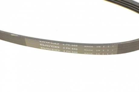 Привідний ремінь генератора dayco 4PK668