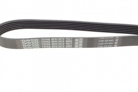 Приводной ремень генератора dayco 6PK1873