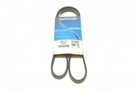 Ремень поликлин. dayco 4PK1215 на Фольксваген Гольф 5