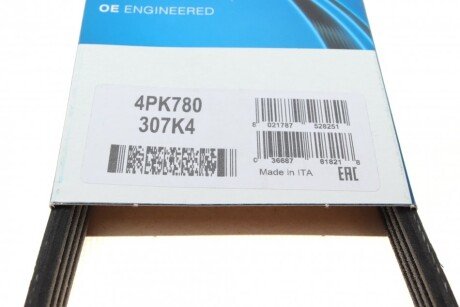 Привідний ремінь генератора dayco 4PK780