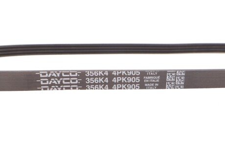 Приводной ремень генератора dayco 4PK905