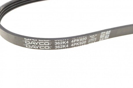 Привідний ремінь генератора dayco 4PK920