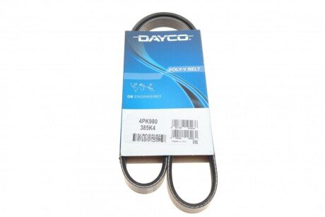 Ремень поликлин. dayco 4PK980 на Фольксваген Гольф 3