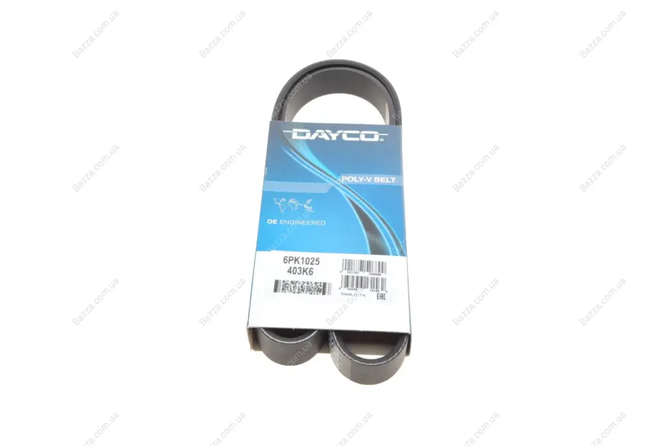 Ремень поликлин. (пр-во DAYCO) dayco 6PK1025