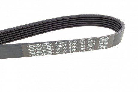 Привідний ремінь генератора dayco 6PK1185