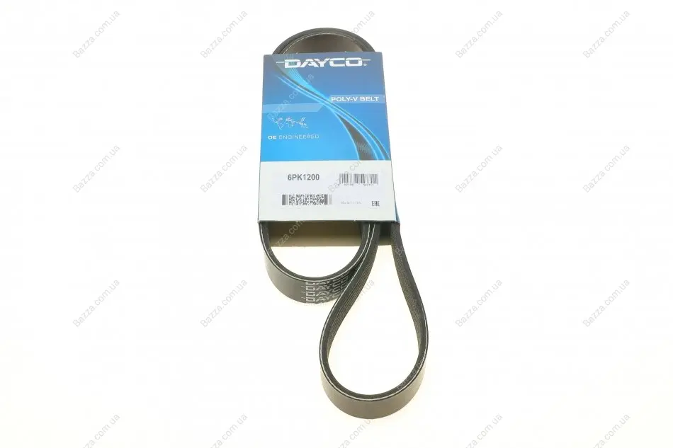 Ремень поликлин. (пр-во DAYCO) Dayco 6PK1200 (фото 1)