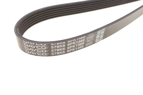 Приводной ремень генератора dayco 6PK1468