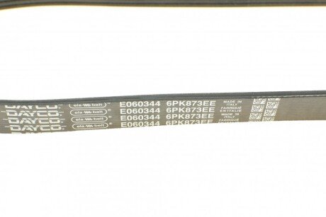 Привідний ремінь генератора dayco 6PK873EE