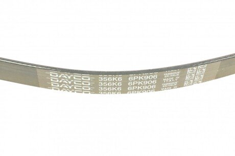 Приводной ремень генератора dayco 6PK906