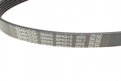 Привідний ремінь генератора dayco 6PK915