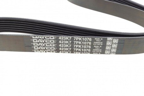 Приводной ремень генератора dayco 7PK1076