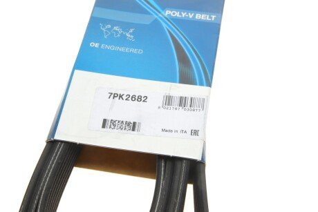 Привідний ремінь генератора dayco 7PK2682