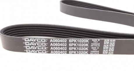 Ремень поликлиновой dayco 6PK1020K