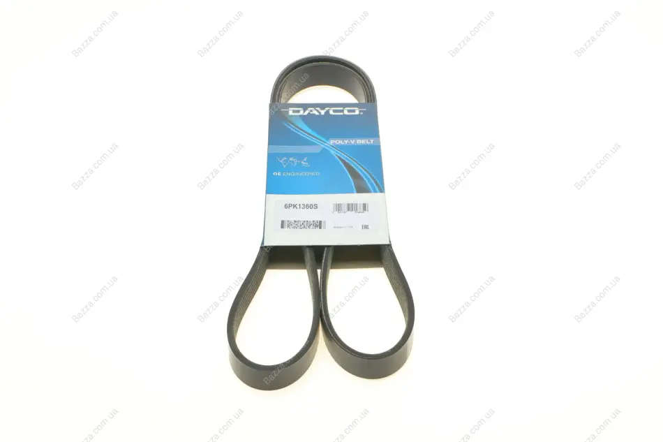 Ремень поликлиновой dayco 6PK1360S