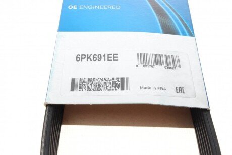 Привідний ремінь генератора dayco 6PK691EE