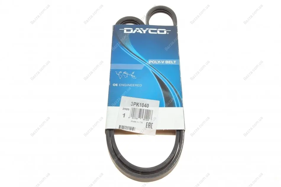 Ремень поликлиновой Dayco 3PK1040 (фото 1)