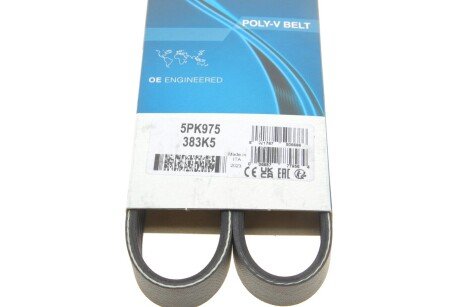 Привідний ремінь генератора dayco 5PK975