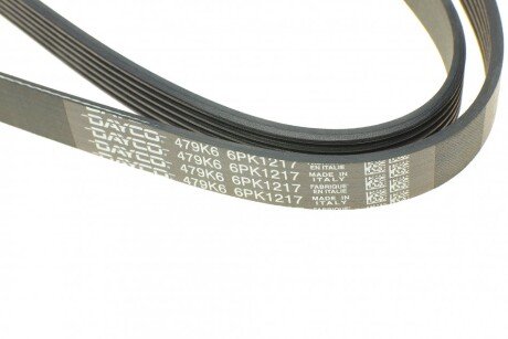 Привідний ремінь генератора dayco 6PK1217