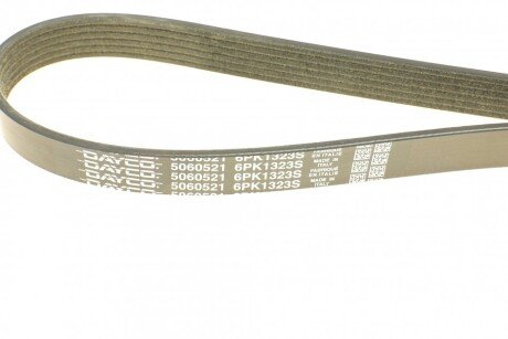 Приводной ремень генератора dayco 6PK1323S