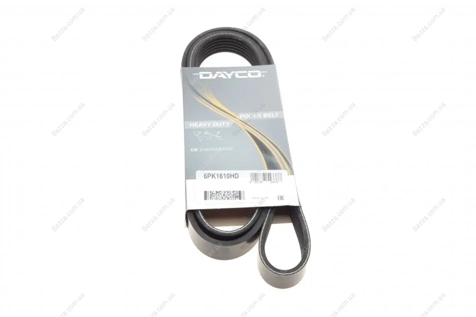 Ремень поликлиновой dayco 6PK1610HD