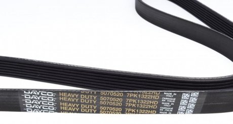 Привідний ремінь генератора dayco 7PK1322HD