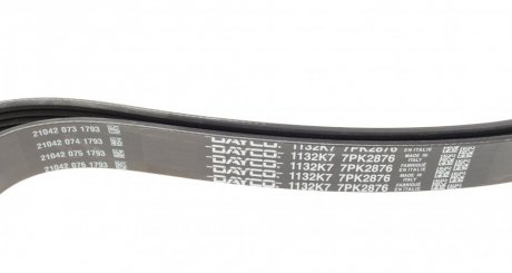 Привідний ремінь генератора dayco 7PK2876